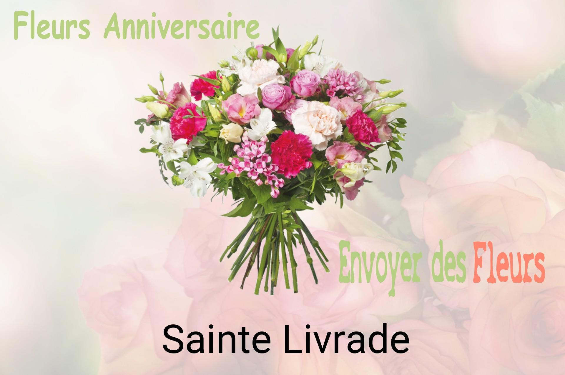 Bouquet de fleurs d’anniversaire livré à Sainte-Livrade