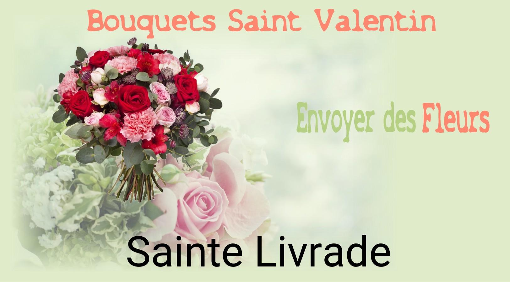 Roses de Saint-Valentin livrées à Sainte-Livrade